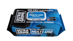 UltraGrime The Original Huge Wipes Multi-Use Pack 100
