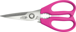 Sterling 205mm Pink Black Panther Multi-Purpose Kitchen Shears