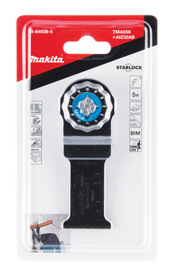 Makita Plunge Cut Blade for Metal BiM 32x30mm 20TPI - 5 Pack