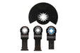 Makita Starlock Multi Tool Blade Plunge Cut Set 4pc (TMA045, TMA047, TMA053, TMA058)
