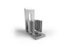 Schletter Rapidpro L Foot Silver with Rubber Boot