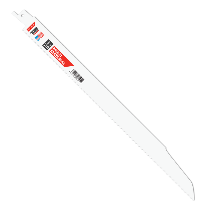 TUFF Reciprocating Blade Multi Material 12 inch x 10TPI