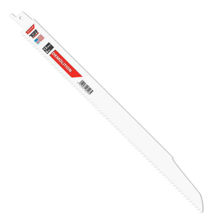 TUFF Reciprocating Blade Demolition 12 inch x 6TPI