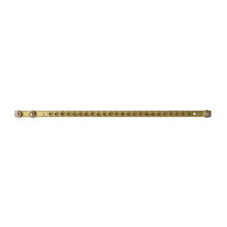 Teubel Busbar 63A 24 Way 3 Stud 9.5mm Pitch