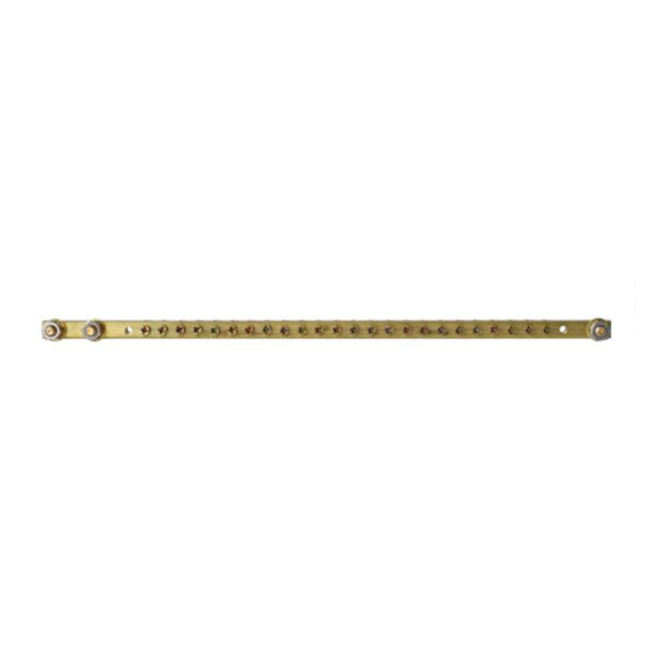 Teubel Busbar 63A 24 Way 3 Stud 9.5mm Pitch