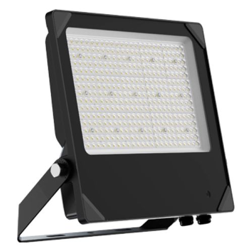 Evolve Flood LED 200W 3000-5000K Assymetric IP66 +Daylight Sensor Black STRIX