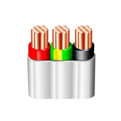 Prysmian 20200012-200 4.0mm TPS Twin + Earth 450/750V 4X2CE Flat White Cable (200m Roll)