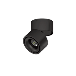 Glight Adjustable Surface-Mounted LED Spotlight 10W 3000-5700K Tri-Colour Dimmable Black - UNITRCK III