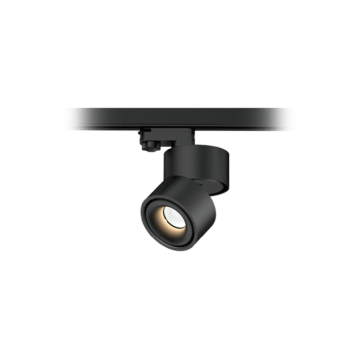 Glight Adjustable Single-Circuit Track LED Spotlight Tri-Colour Non-Dimmable Black