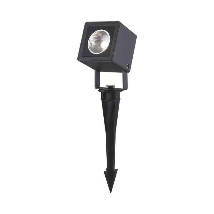 Glight Garden Spike Light 7W 24V 3000K IP65 Non-Dimmable Black