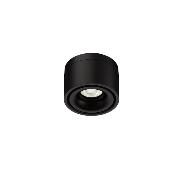 Glight Adjustable Recessed LED Spotlight 10W 3000â€“5700K Tri-Colour Dimmable Black - UNITRCK III
