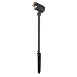 Glight Garden Spike Light 10W 24V 3000K IP65 Dimmable Black - Long