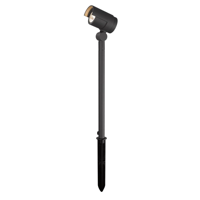 Glight Garden Spike Light 10W 24V 3000K IP65 Dimmable Black - Long