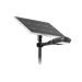 Glight Solar Street Light with Panel 20W 3000K IP66 Black - Mounting Accessories Included
