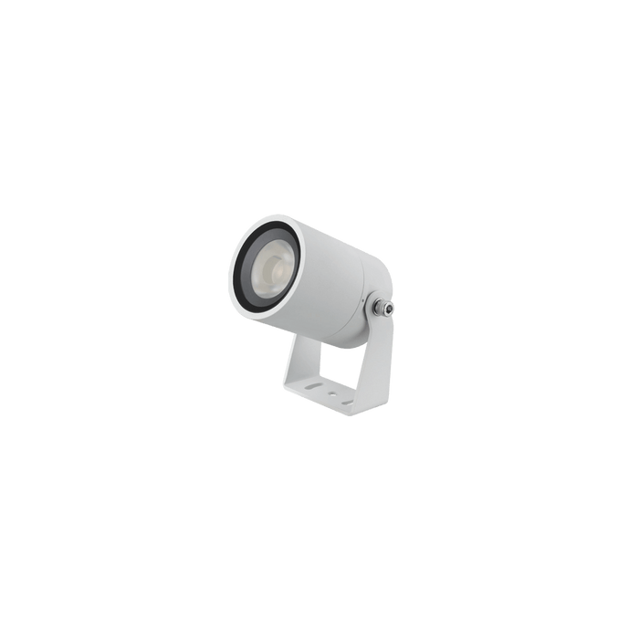 Glight Round Garden Spike Light 6W 24V 3000K IP65 Non-Dimmable White - Spike Included