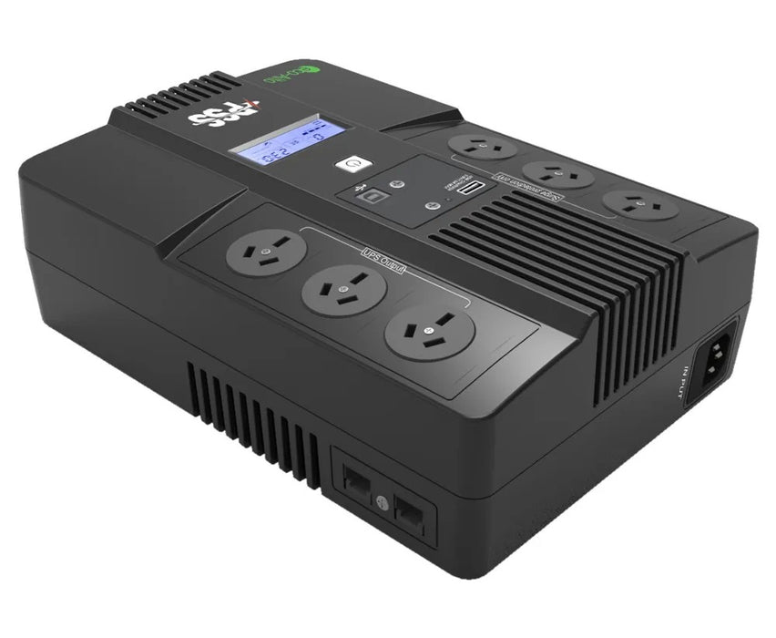 Eco Powerboard UPS 800VA Line-Interactive with LCD Display