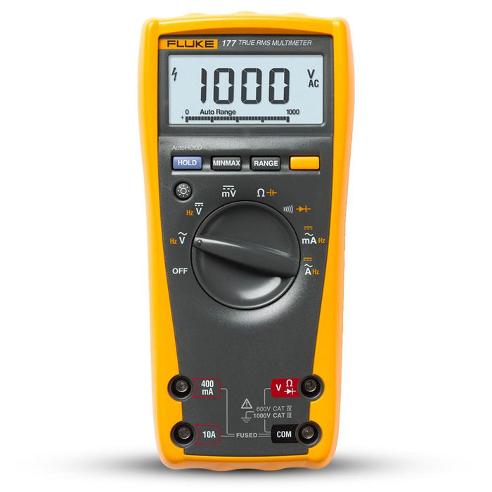 Fluke Multimeter 1000VACDC 10A ACDC RMS Backlight