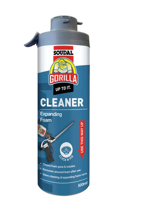 Holdfast Gorilla Expanding Foam Cleaner 500ml Click & Fix