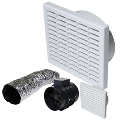 Weiss extractor fan with egg crate grill