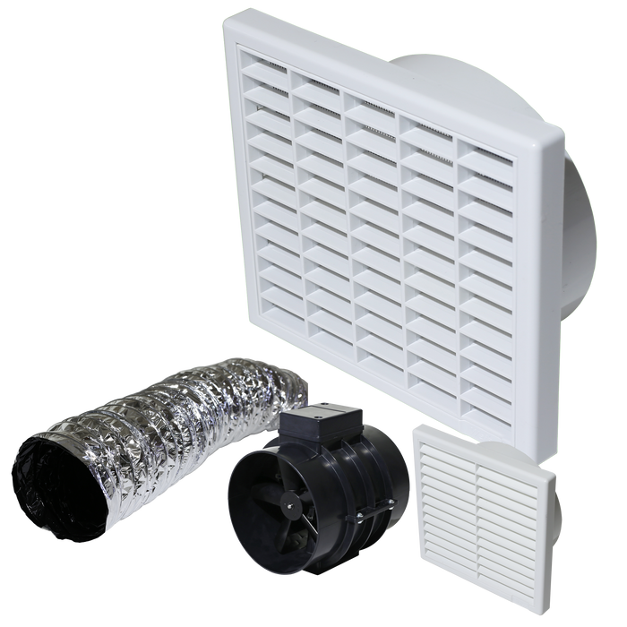Weiss extractor fan with egg crate grill