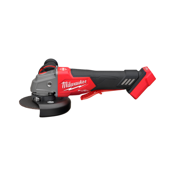 Milwaukee FUEL Braking Angle Grinder 12mm (5") + Deadman Paddle Switch M18 (Tool Only)