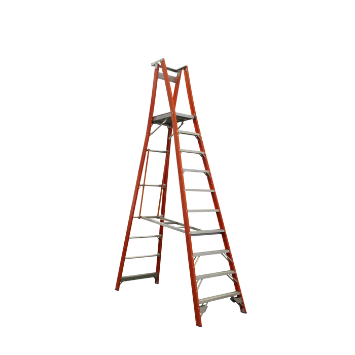 Indalex Ladder Platform Fibreglass Pro Series 3m