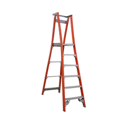 Indalex Ladder Platform Fibreglass Pro Series 1.8m