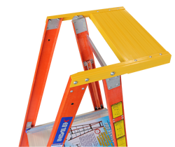 Indalex Ladder Platform Pro Series Heavy Duty Top Shelf