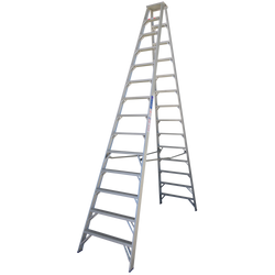 Indalex Ladder Step Doublesided Aluminium Pro Series 4.3m