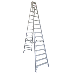 Indalex Ladder Step Doublesided Aluminium Pro Series 4.9m