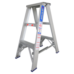 Indalex Ladder Step Doublesided Aluminium Pro Series 0.9m