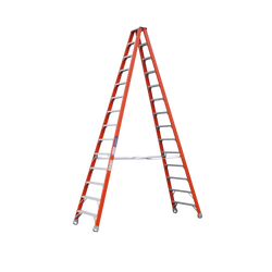 Indalex Ladder Step Doublesided Fibreglass Pro Series 4.3m