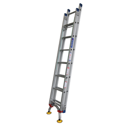 Indalex Ladder Extension Aluminium Pro Series 2.6-4.1m Level Arc
