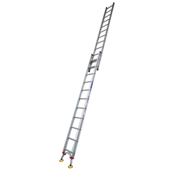 Indalex Ladder Extension Aluminium Pro Series 3.8-6.6m Level Arc