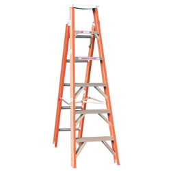 Indalex Ladder Dual Purpose Fibreglass Tradesman 1.8m
