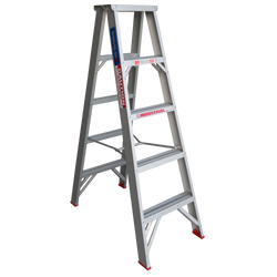 Indalex Ladder Step Doublesided Aluminium Tradesman 1.5m