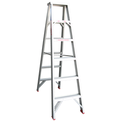 Indalex Ladder Step Doublesided Aluminium Tradesman 1.8m