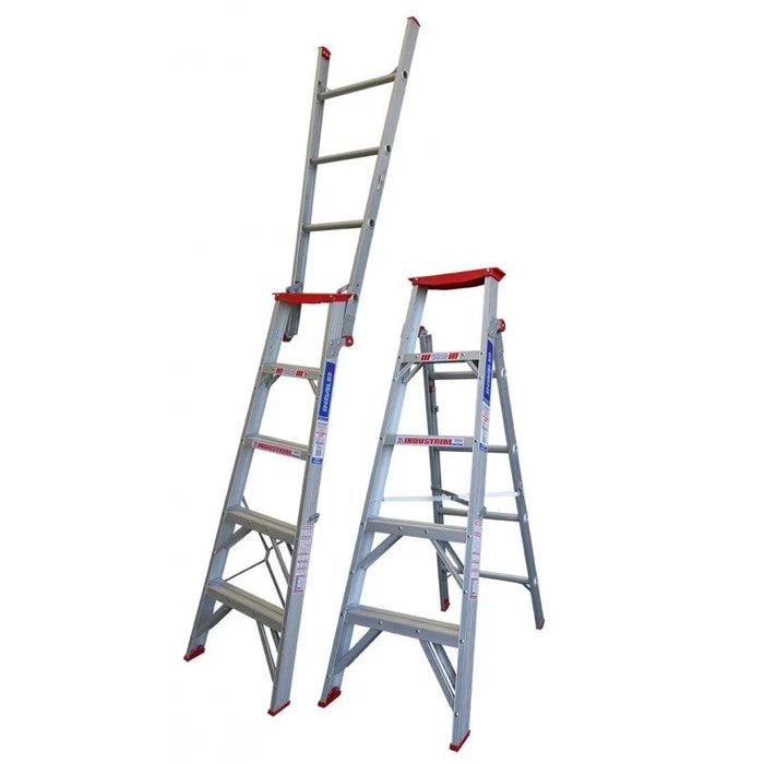 Indalex Ladder Step Doublesided Fibreglass Tradesman 2.1m