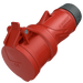 Mennekes Connector 16A 4pin 6h IP54