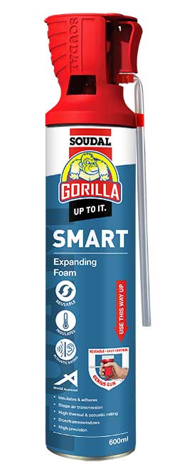 Gorilla SMART Expanding Foam 750ml