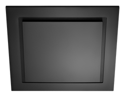 Manrose Designer Contour System 225/250 250mm Square Fascia Black Simx