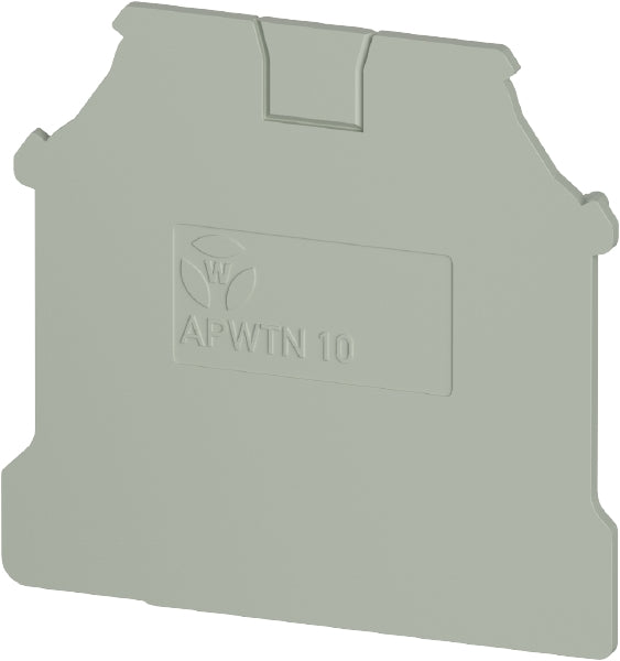 Wieland End Plate Grey APWTN10 10mm