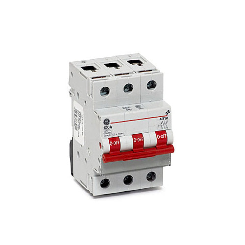 Use E203100RD Vynco Ge Main switch 100A 3P din