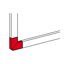 Legrand HPM DLP flat angle H50 x 150 WH