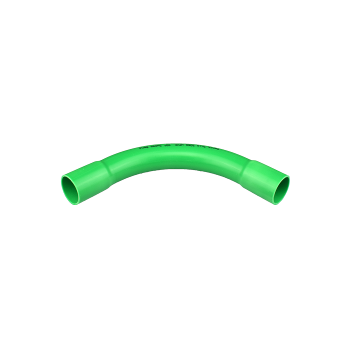 Pipemakers PM 20mm x 90deg 1000L Chorus Green Bend