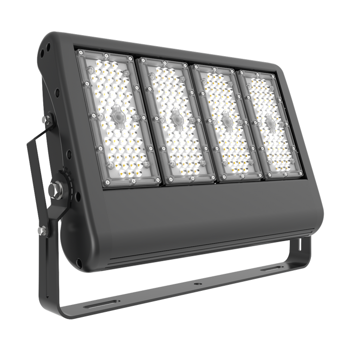 Evolve 200W Falcon LED Floodlight 28,000lm IP67 B85°x135° (Asymmetric Wide) CRI>70 5000K Finish: Graphite Black