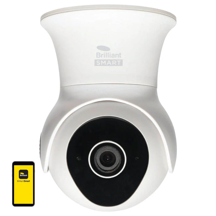 BRILLIANT SMART PATROL PAN & TILT CAMERA - WHITE