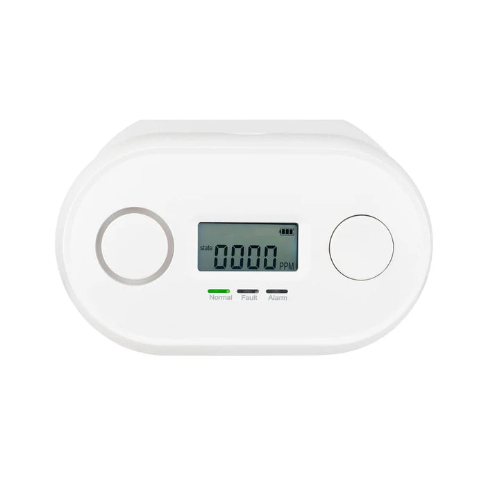 Brilliant Carbon Monoxide Digital Disp Alarm - White
