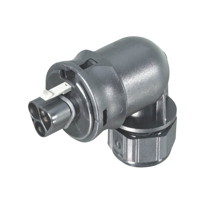 Wieland RST20I3 - Male 90 Degree Panel Mount - 3 Pole