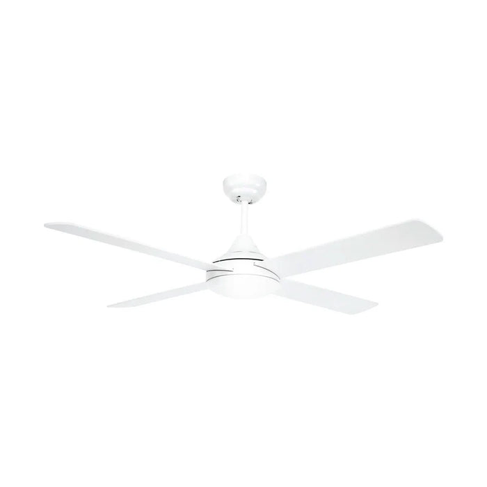 Brilliant Tempo Plus 48" Ceiling Sweep Fan With Plywood Blades White